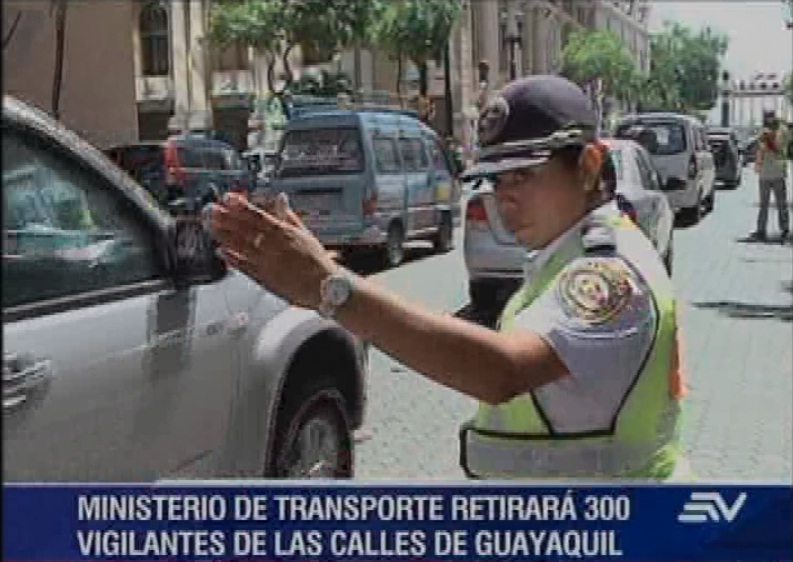 Guayaquil tendrá 300 vigilantes menos en las calles