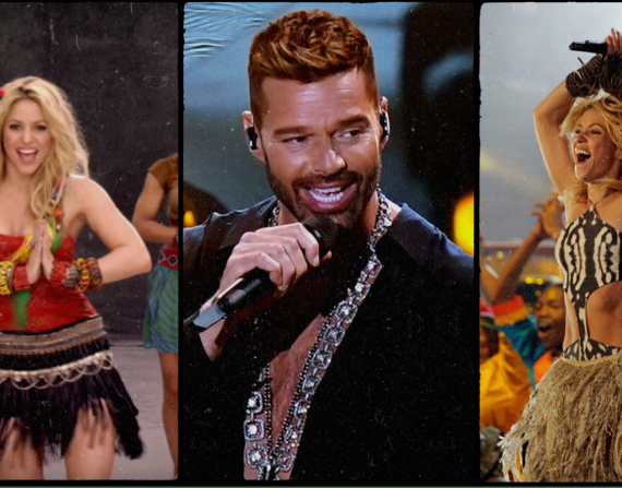 Shakira y Ricky Martin favoritos para las canciones mundialistas