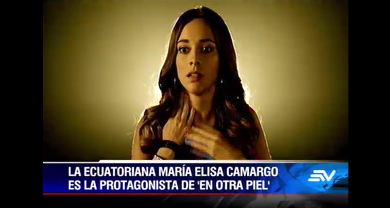 María Elisa Camargo habló sobre su papel &#039;En otra piel&#039;