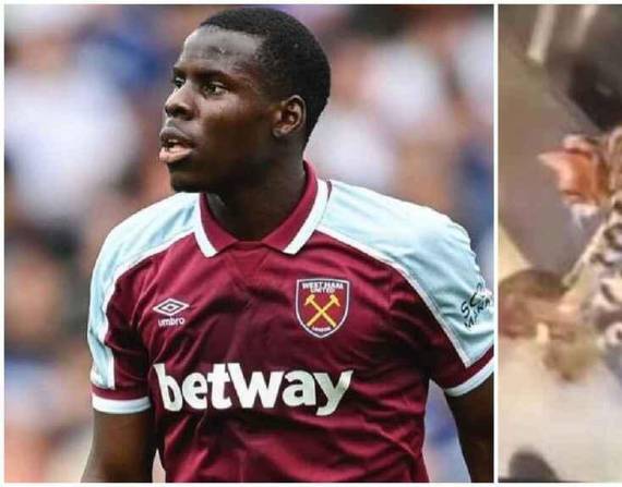 Kurt Zouma, aparece en un video pateando a su gato dentro de su hogar, el club inglés adelanta que tomará medidas.