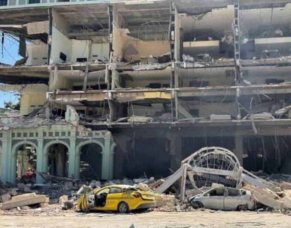 Hotel Saratoga de La Habana: las imágenes de la explosión que destruyó parte del histórico edificio de la capital cubana