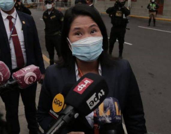 Justicia peruana rechaza el pedido de prisión preventiva para Keiko Fujimori
