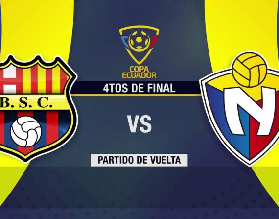 El Nacional recibe este sábado 2 de julio a Barcelona SC por la Copa Ecuador, en un duelo por los 16vos de final.