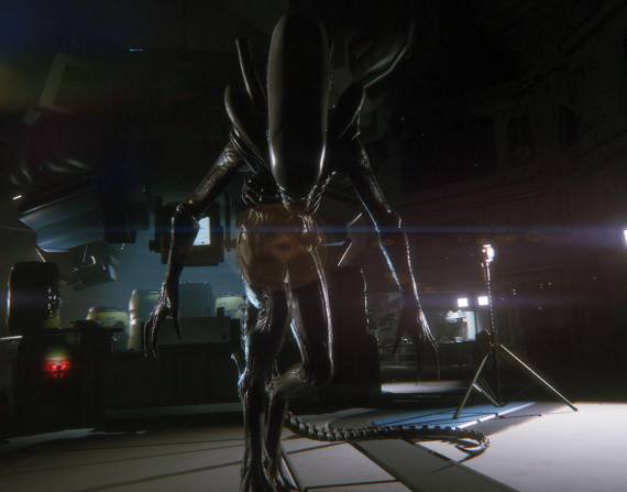 Parte del juego Alien Isolation