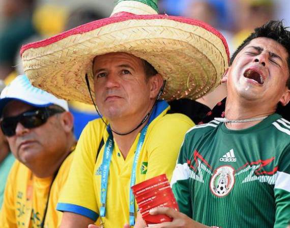 Desde 1994 México no ha logrado superar la fase de octavos de final de un mundial.
