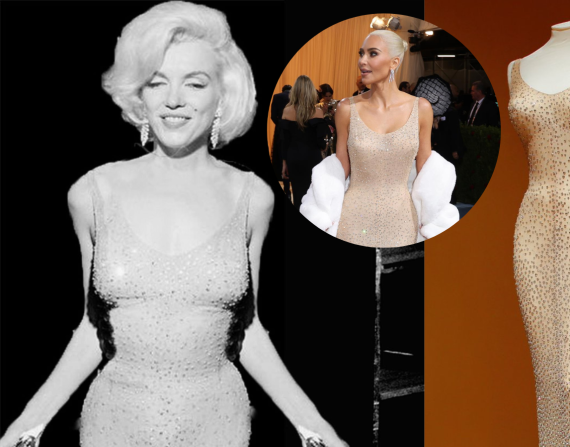 Así se preparó Kim Kardashian para usar el vestido de Marilyn Monroe en el Met Gala 2022