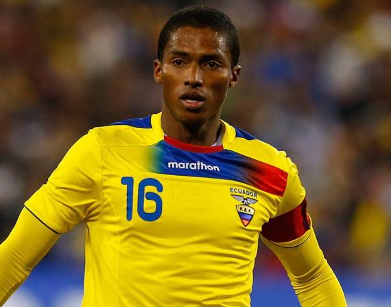 Antonio Valencia, excapitán de la selección ecuatoriana de fútbol.
