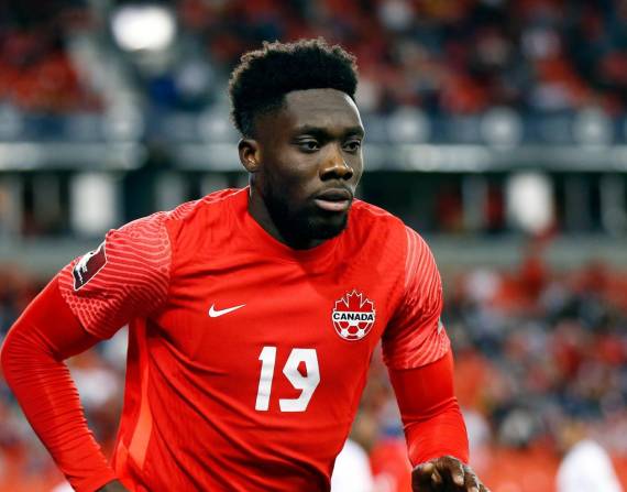 Alphonso Davis es la máxima referencia de Canadá para el Mundial.