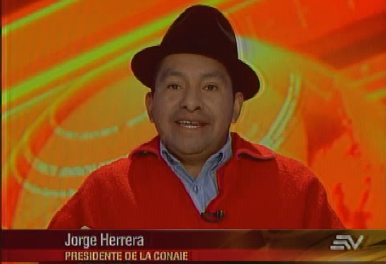 ¿Qué decía la carta que le hizo llegar la Conaie al papa Francisco?