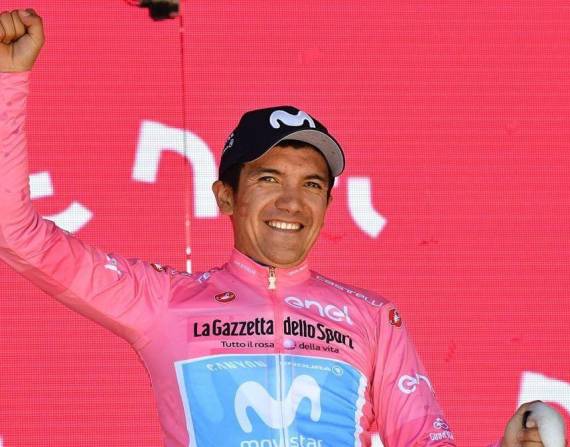 Richard Carapaz es el nuevo líder del Giro de Italia, por lo que la 'Maglia Rosa' toma protagonismo.