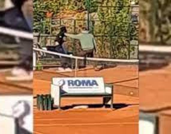 VIDEO | Entrenador golpea brutalmente a su hija en club de tenis serbio