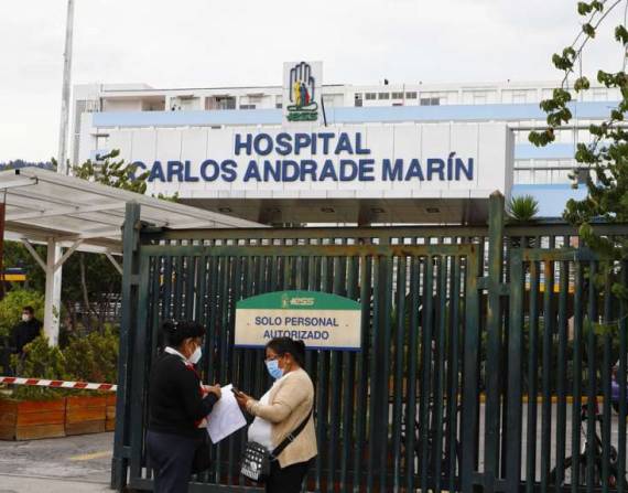 El hospital Carlos Andrade Marín