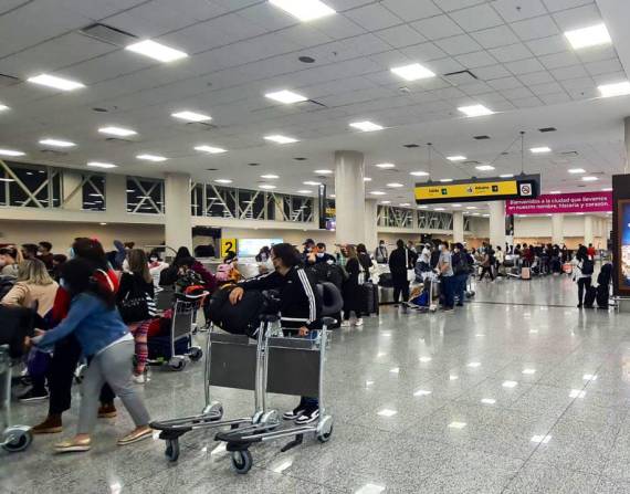 Aeropuerto de Guayaquil reforzó protocolos de bioseguridad ante la amenaza de variante Ómicron