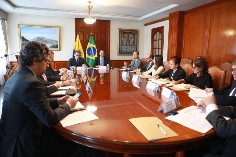 Ecuador y Brasil acuerdan cooperación en seguridad, defensa y comercio