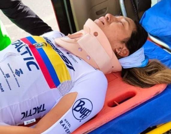 Miryam Núñez ha sido trasladada a otro centro médico luego de sufrir un accidente mientras entrenaba en Quito.