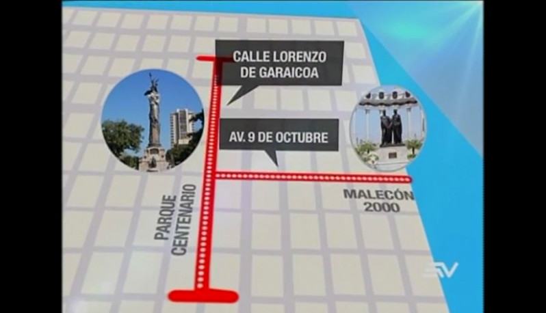 Tome precauciones para evitar el cierre de calles en el centro de Guayaquil