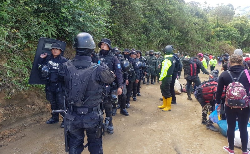 Hallan 2 cuerpos cerca de las minas de la parroquia Buenos Aires 