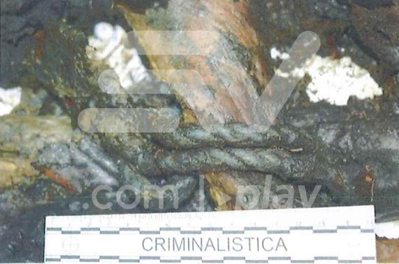 Los cuatro menores de Las Malvinas fueron maniatados.