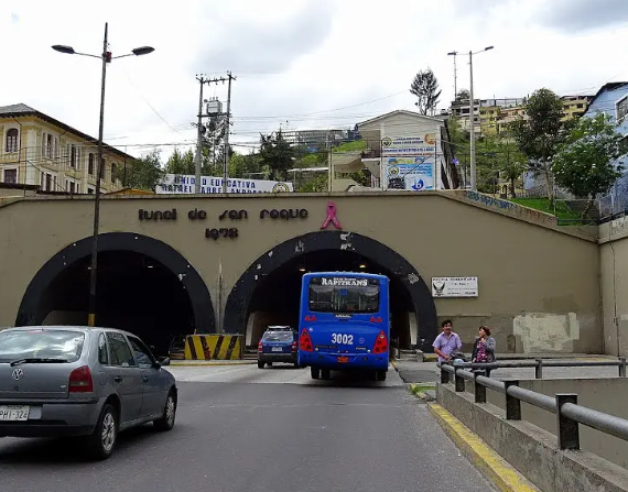 Foto referencial al túnel de San Roque