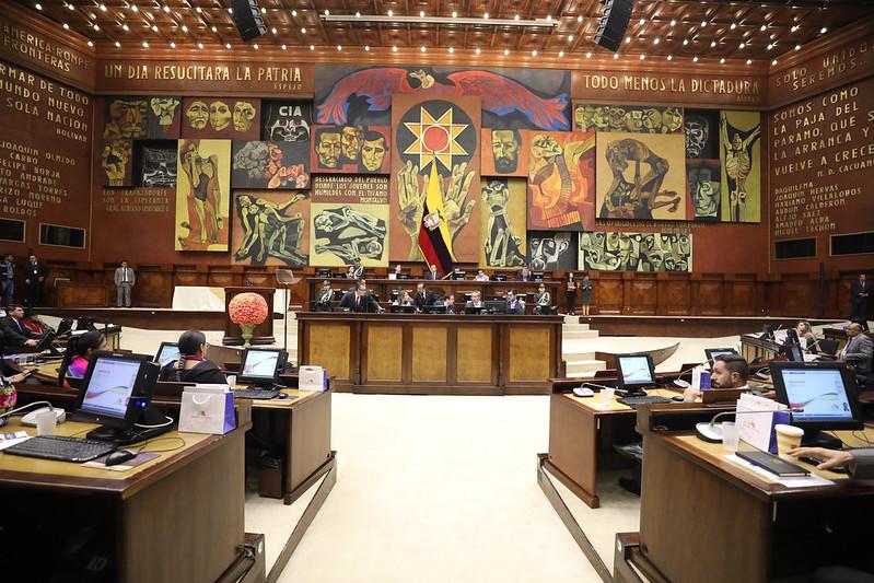 Imagen del pleno de la Asamblea Nacional.