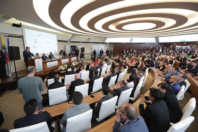 El presidente Guillermo Lasso visitó la Universidad Hebrea y participó en el acto simbólico para la apertura de una Oficina de Innovación del Ecuador en Jerusalén.