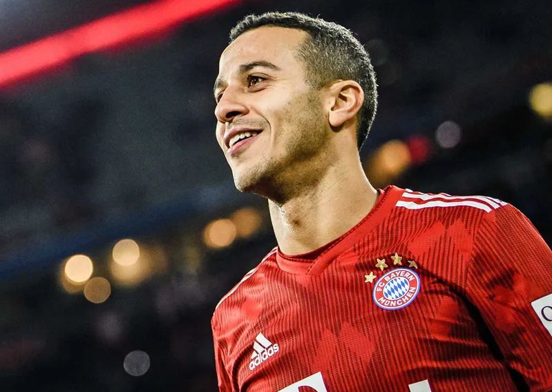 Traspaso de Thiago del Bayern al Liverpool está casi decidido