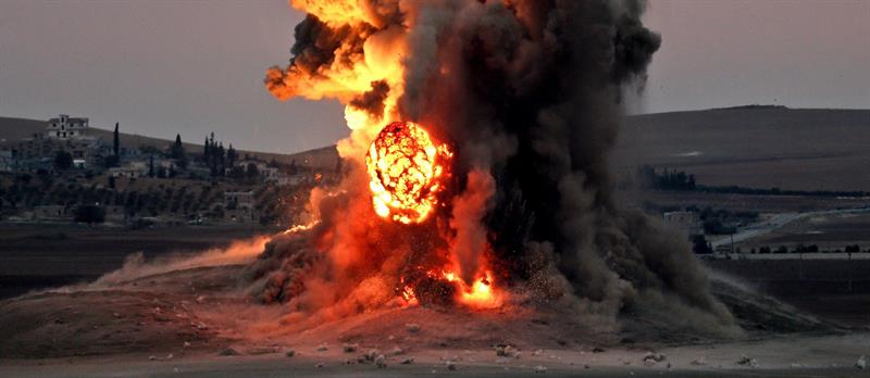 Los bombardeos de la coalición matan a más de 500 yihadistas en Siria
