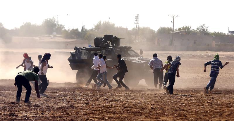 Más de 400 muertos desde inicio de ofensiva del EI contra ciudad kurdo siria