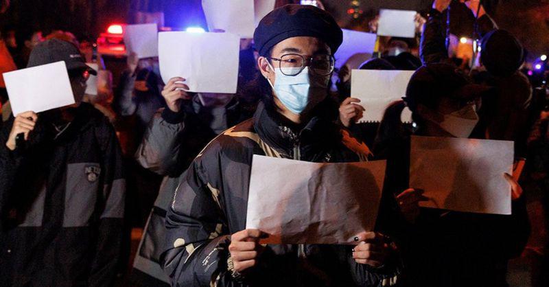 Barricadas y detenciones en China tras protestas por el manejo de la pandemia
