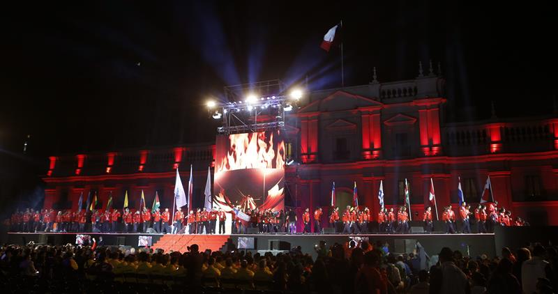 Terminan los Juegos Odesur en Santiago Chile