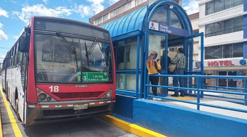 Quito: las paradas Casa de la Cultura y Galo Plaza de la Ecovía serán suspendidas por trabajos viales