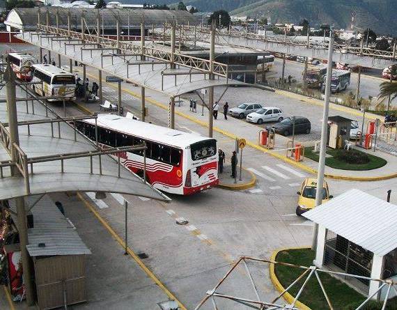 La terminal de Carcelén, norte de Quito, recibirá miles de viajeros durante este feriado de Semana Santa.