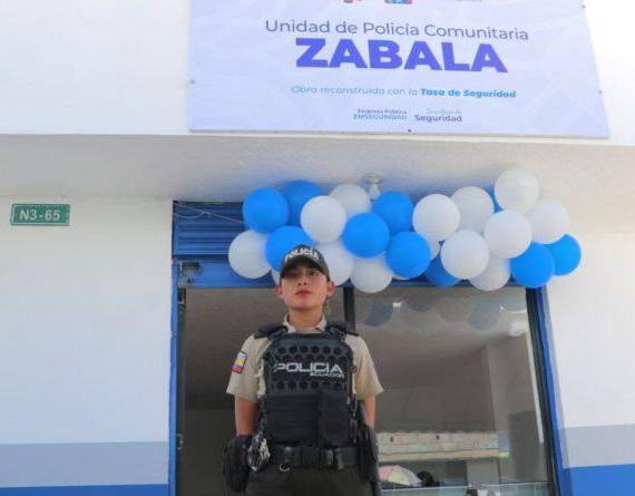 La UPC de Zabala (Calderón), al extremo norte de Quito, cuenta con ocho uniformados.