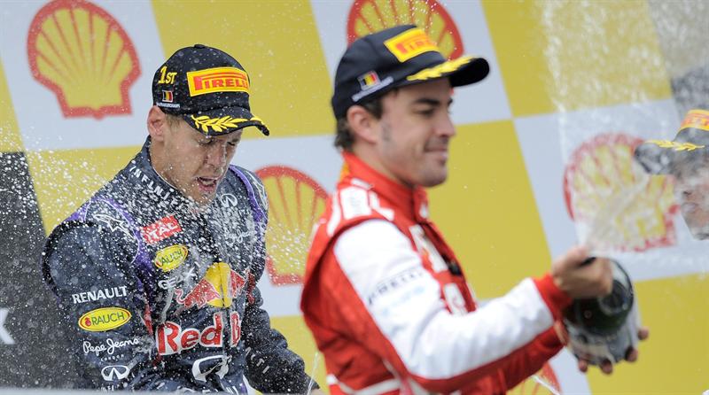 Alonso celebró en Bélgica 10 años de su primera victoria en Fórmula Uno