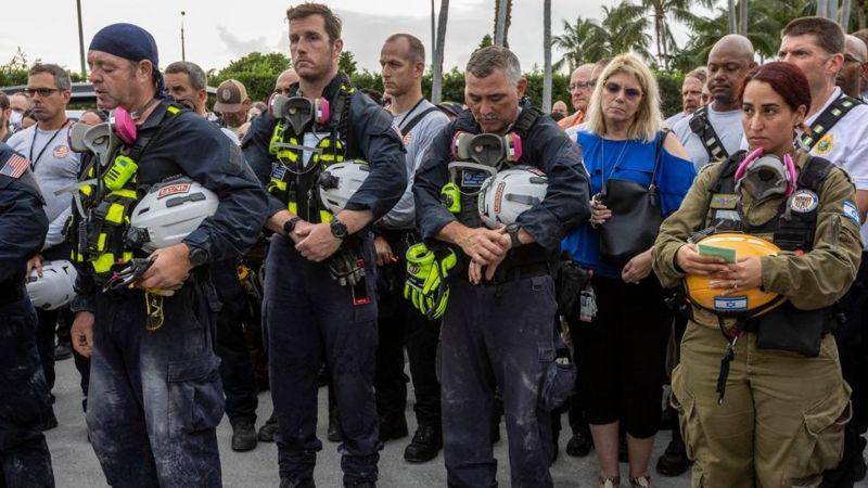 Derrumbe en Miami: anuncian el fin de la búsqueda de sobrevivientes entre los escombros del edificio que colapsó en Surfside