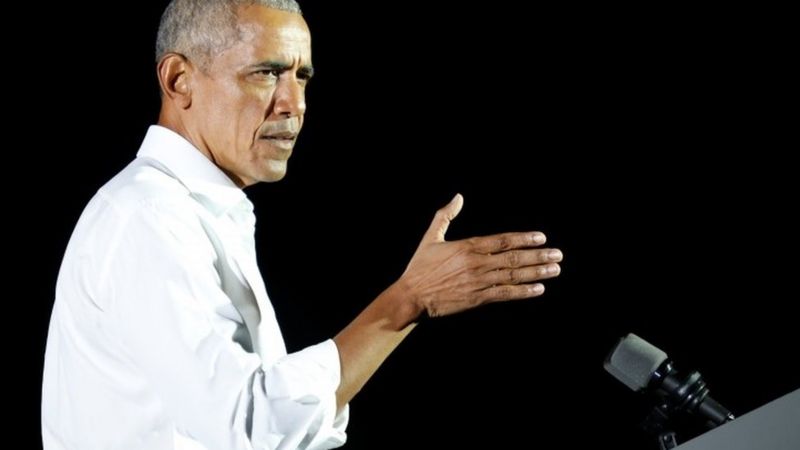 Obama critica a latinos que votaron por Trump