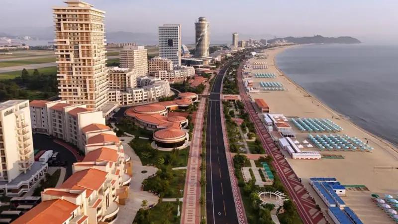 El nuevo balneario en Corea del Norte con el que Kim Jong-un espera atraer turistas al hermético país