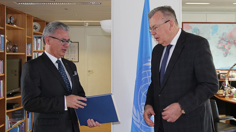 Ecuador presenta cartas credenciales ante la ONU en Viena