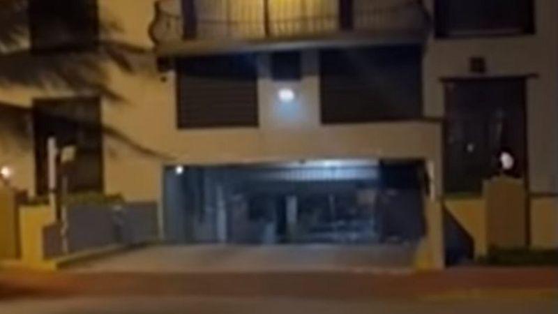 Derrumbe en Miami: el video que muestra escombros y agua en el garaje del edificio en Miami minutos antes de que este colapsara
