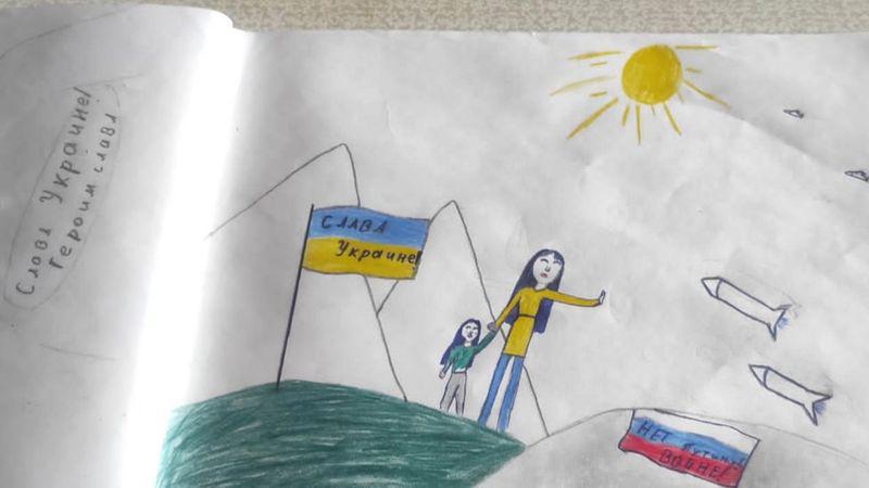 Rusia: El inocente dibujo de su hija lo sentencia a prisión