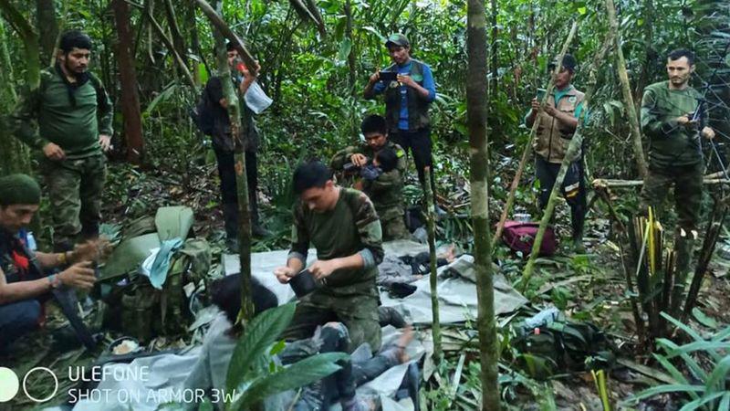 Me pidieron pan con salchichas: los nuevos detalles sobre el rescate de los niños en la selva de Colombia