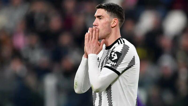 Inter vs Juventus: Vlahovic vuelve a lesionarse y es baja confirmada en la 'Vecchia'