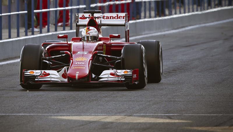 Vettel (Ferrari) el más madrugador, Rosberg el más rápido