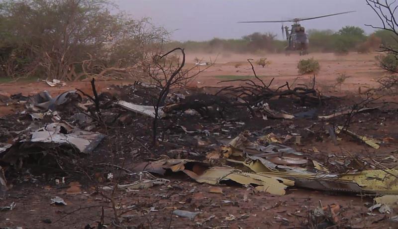 Localizada la segunda caja negra del avión siniestrado en Mali