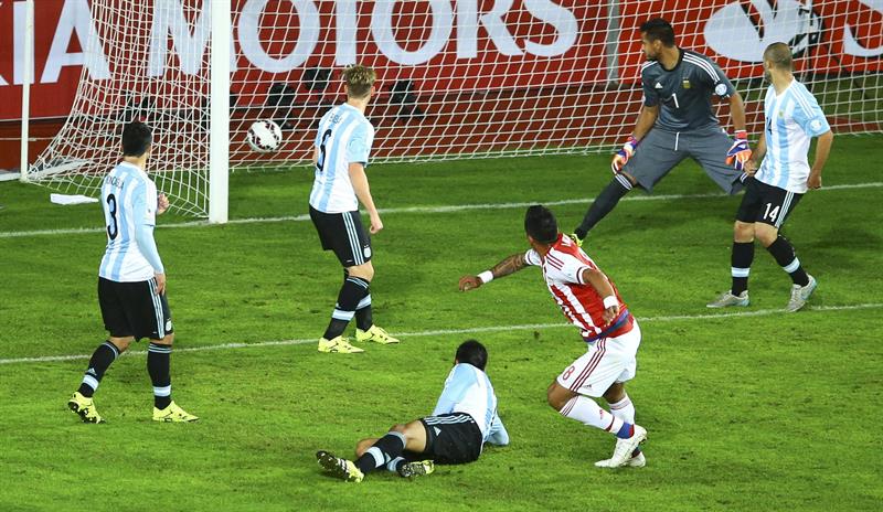 Garra &quot;Guaraní&quot; despertó y rescató empate ante Argentina de Messi