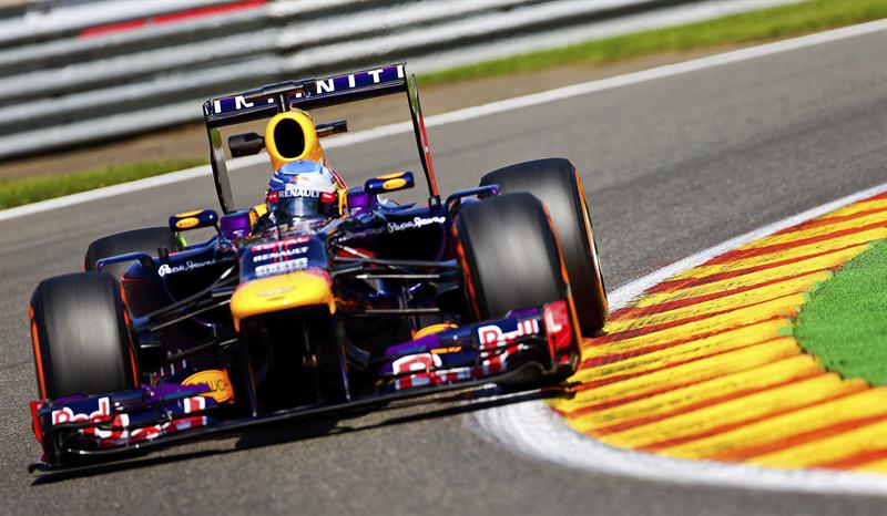 Red Bull marca distancias en la jornada de entrenamientos en Spa