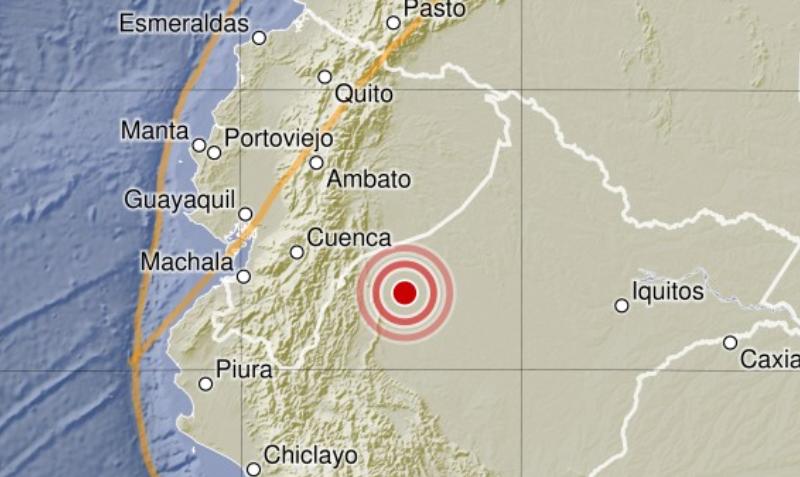 Sismo de 5.5 grados se registra cerca de la frontera de Perú con Ecuador