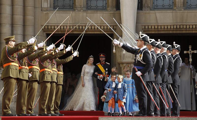 Principe de Luxemburgo contrajo matrimonio en ceremonia que costó 350 mil euros