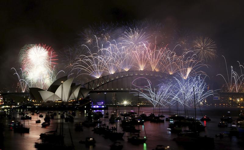 Samoa, Nueva Zelanda y Australia dan la bienvenida al 2014