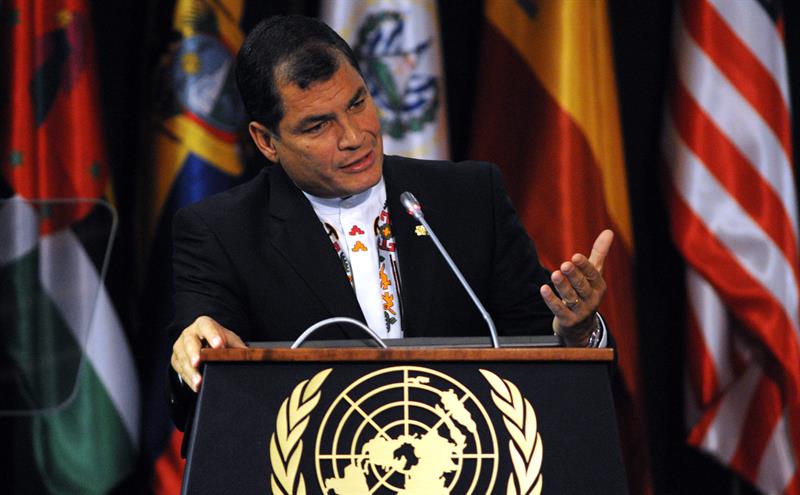 Correa clama por una integración en América Latina pero sin la OEA